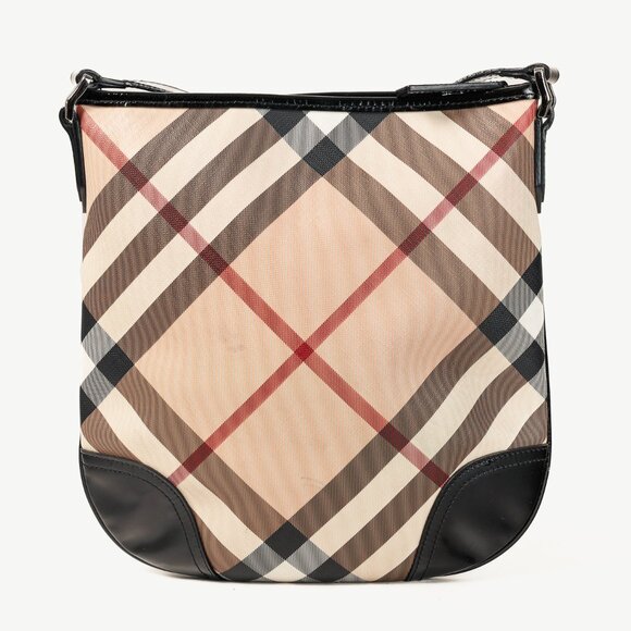 Burberry Dryden SuperNova Check Canvas Crossbody Bag - Picture 3 of 13